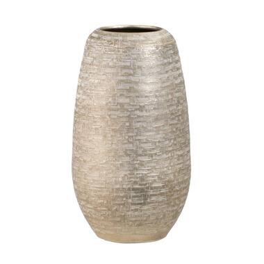 Vase Tijmen - métal de couleur bronze - 40xØ22 cm product