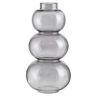 Vaas Gray - grijs - glas - 36xø18 cm product
