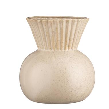 Vase Boule - blanc cassé - porcelaine - 20xø17,5 cm product