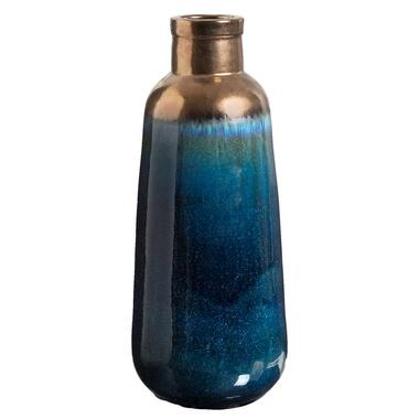 Vase Ryan - bleu/brun - 42xØ18 cm product