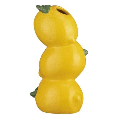 Vase Citron - jaune - céramique - 20x10x9 cm product