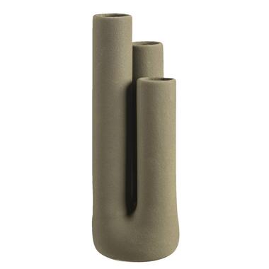 Vase Tube - vert - céramique - 33,5x11,8x11,7 cm product