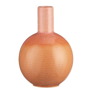 Vase Elin - orange - céramique - 19xø13,3 cm product