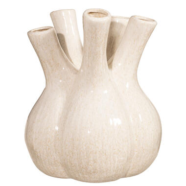 Vase Tulipe - blanc cassé - 28x22x22 cm product