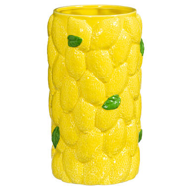 Vase Citron - jaune - 27xØ15 cm product