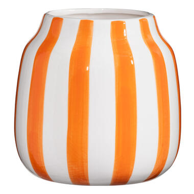 Vase Holly - céramique orange - 15,5xø15,5 cm product