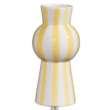 Vase Holly - céramique jaune - 21x10 cm product