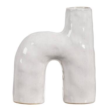 Vase Juul - céramique blanche - 20,5x18x8,5 cm product