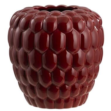 Vaas Fruit - rood - keramiek - 25xØ25 cm product