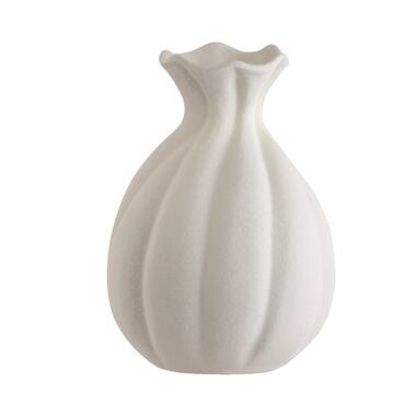 Vase Sereen - blanc cassé - céramique - 25,2xØ18,2 cm product