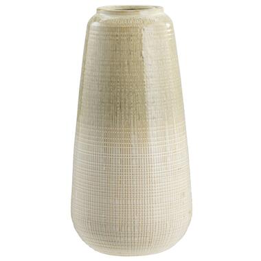 Vaas Puglia - groen - stoneware - 46,5xØ23,3 cm product