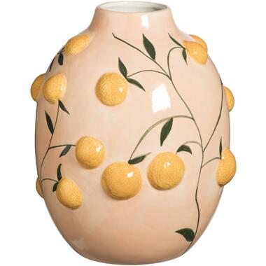 Vase Dani Mandarin - céramique orange - 25,5xØ20 cm product