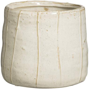 Cache-pot Moor - céramique blanc cassé - 13,5xØ16 cm product