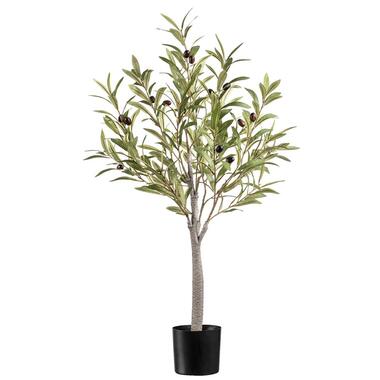 Kunstboom Olive - bruin/groen - 70 cm product