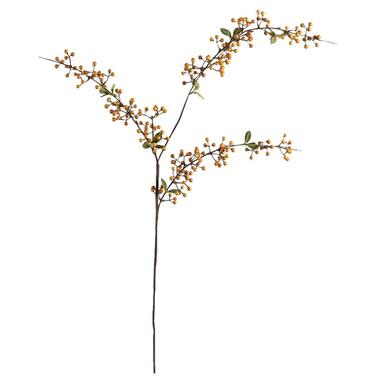 Branche articielle Berry - jaune ocre - 105 cm product