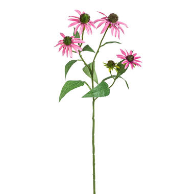 Kunstbloem Rudbeckia - roze - 73 cm product