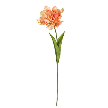 Fleur artificielle Tulipe Perroquet - orange - 68 cm product