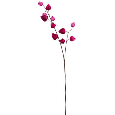 Branche artificielle Plante à lanternes - fuchsia - 94 cm product