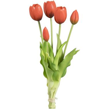 Fleur artificielle Tulipe - rouge - 37 cm product