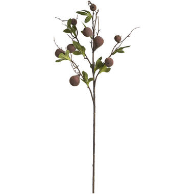 Kunsttak Vijg - paars - 93 cm product