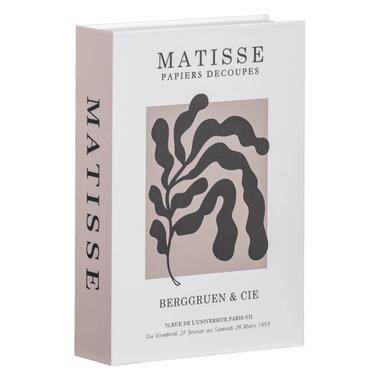 Opbergboek Matisse - naturelkleur - 16x23x5 cm product