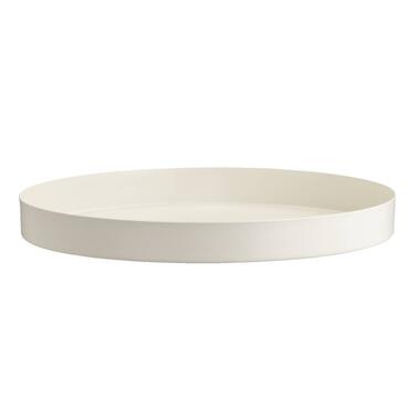 Plateau Fenno deco - métal de couleur crème - Ø30 cm product