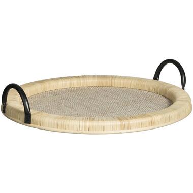 Dienblad - naturelkleurig rotan - Ø38 cm product