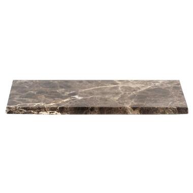 Plateau décoratif Marble - brun - marbre - 26x14 cm product