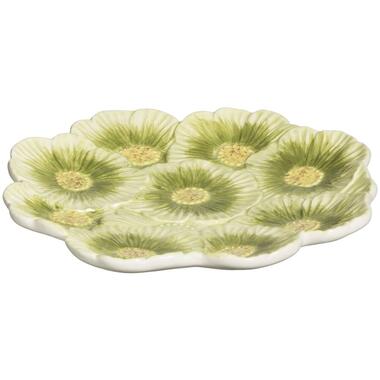 Assiette décorative Fleur - céramique vert - 2,5xØ19 cm product