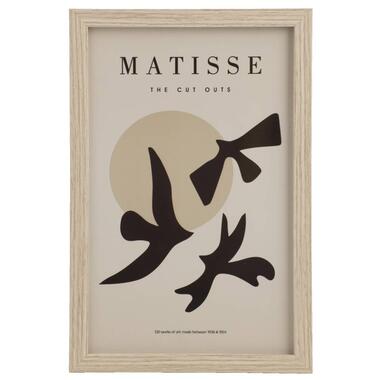 Poster Matisse Vogels - MDF/glas - 30x20 cm product