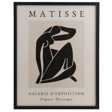 Poster Matisse Lady - MDF/glas - 40x50 cm product