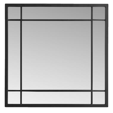 Spiegel Londen - zwart - 45x45 cm product
