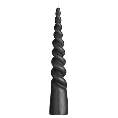 Bougie Swirl - noire - 30xØ6 cm product