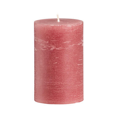 Sfeer bougie pilier Rustique - vieux rose - 11 cm product