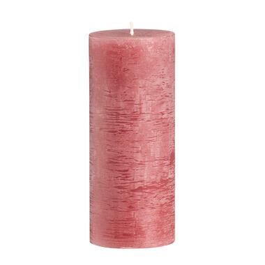 Sfeer bougie pilier Rustique - vieux rose - 17 cm product