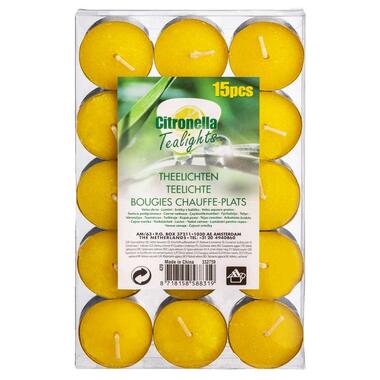 Bougies chauffe-plat Citronelle - 15 pièces product