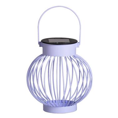 Lanterne solaire Sam - lilas - métal/plastique - 12xØ12 cm product
