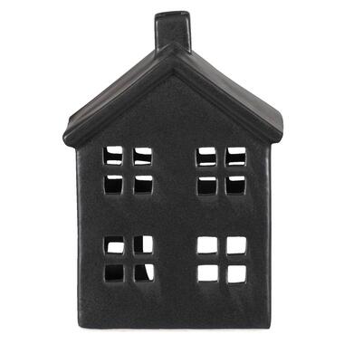 Bougeoir Maisonnette - noir - 14,5x10,5x6,5 cm product