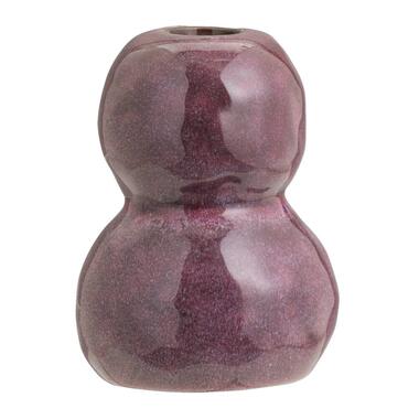 Bougeoir Molde - violet - céramique - 11,2xØ8 cm product