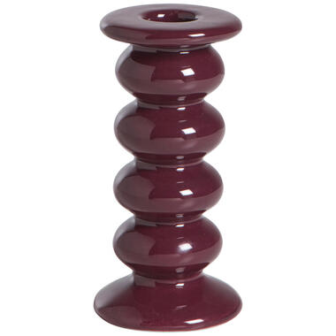 Kandelaar Bobble - paars - 13xØ6,2 cm product