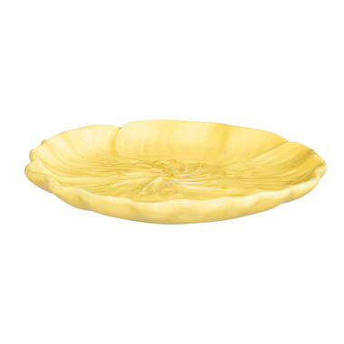 Assiette décorative Fleur - jaune - céramique - Ø15,9 cm product
