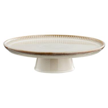 Plateau à gâteau Camille - grès beige - Ø31 cm product