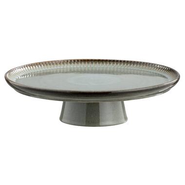 Taartplateau Camille - groen stoneware - Ø31 cm product