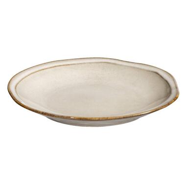 Ontbijtbord Anna – beige – stoneware – Ø21 cm product