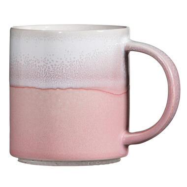 Mug avec oreille Liv - rose - grès - 400 ml product