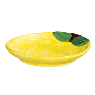 Assiette Citron - jaune - grès - 2,5x12,2x12,6 cm product