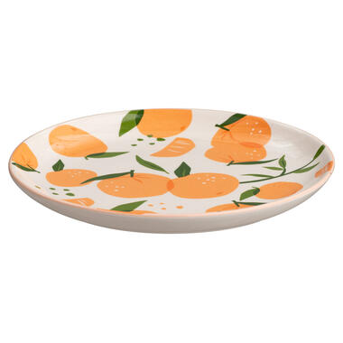 Assiette à petit-déjeuner Mandarin - grès orange - Ø23 cm product