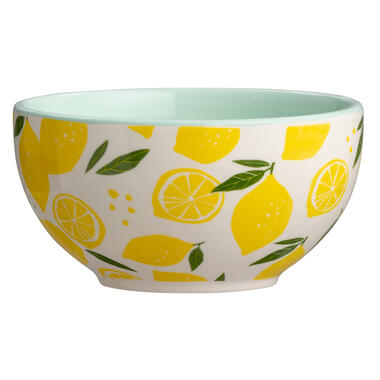 Bol Citron - jaune - grès - Ø14 cm product