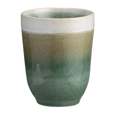 Mok Fia - turquoise stoneware - 10xØ8 cm product