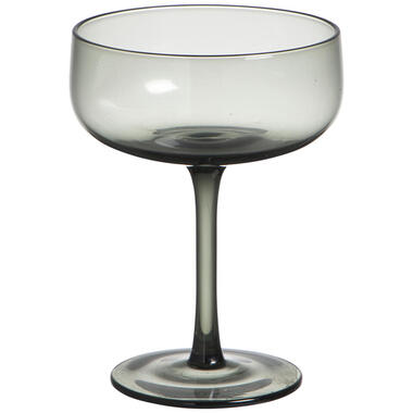 Champagne coupeglas Liz - grijs - 14xØ10 cm product